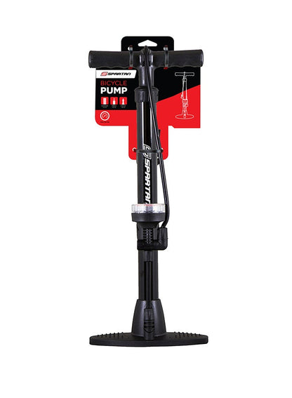 Spartan Bicycle Pump With Gauge 120 PSI