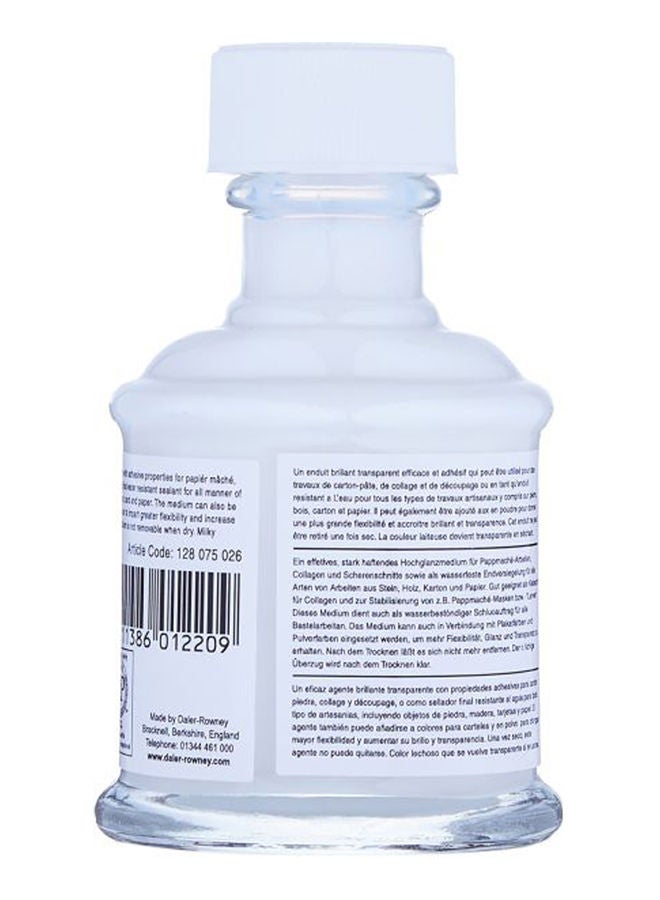 Daler Rowney Decoupage Medium, 75 Ml White