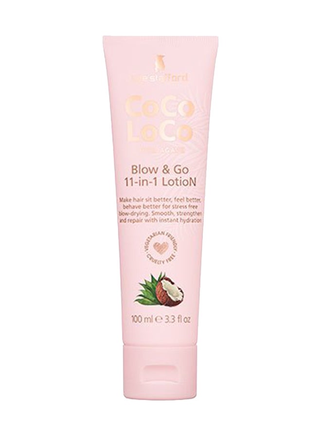 Lee Stafford Coco Loco Blow & Go Lotion 100ml