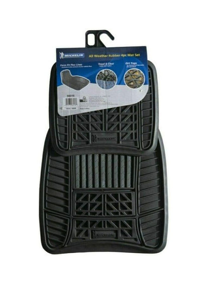 Michelin 4-Piece Flex Car Mat Set