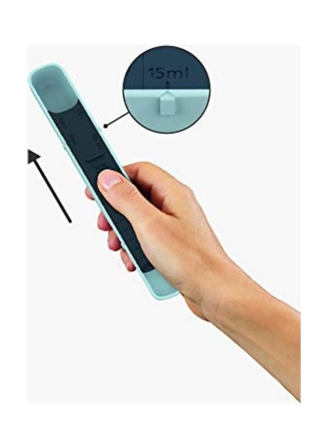 Adjustable Measuring Spoon - Blue/Black Kitchen Tool