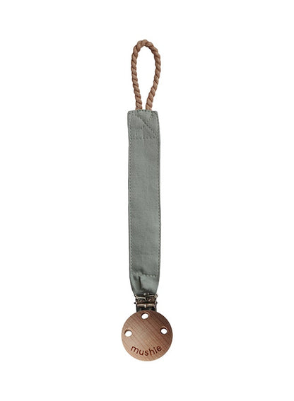 Mushie Fabric Clip - Roman Green