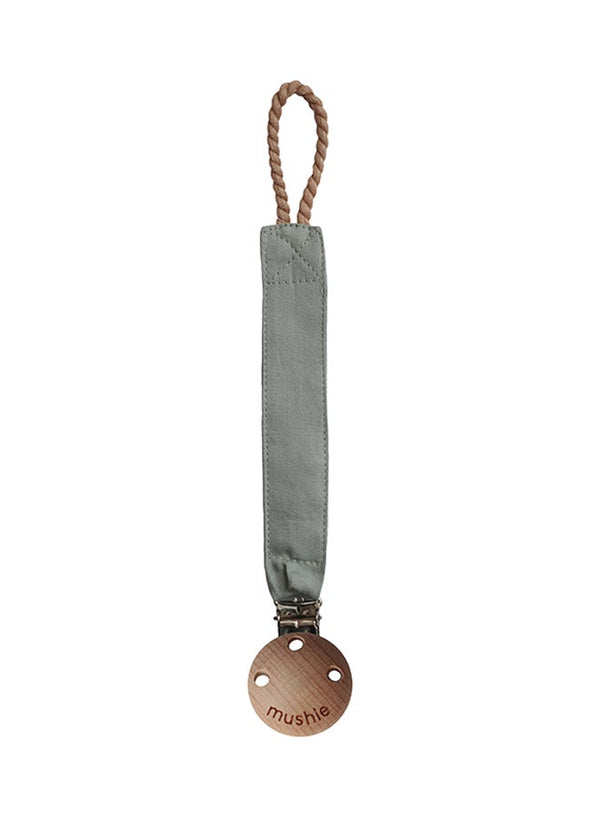 Mushie Fabric Clip - Roman Green