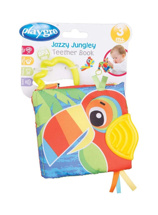 Playgro Jazzy Jungle Teether Book
