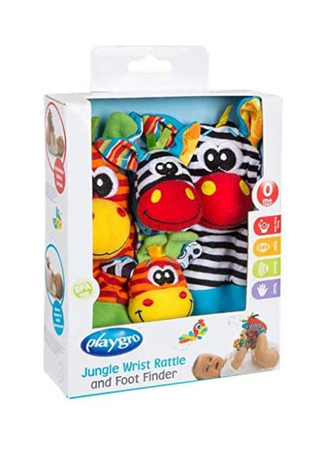 Playgro Jungle Wrist Rattle & Foot Finder Toy