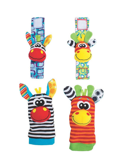Playgro Jungle Wrist Rattle & Foot Finder Toy