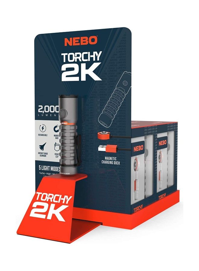 NEBO Torchy 2K - 2,000 Lumen Rechargeable Pocket Light