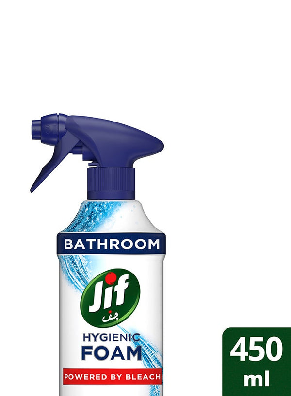 Jif Foam Bathroom Spray 450ml - Premium Cleaners