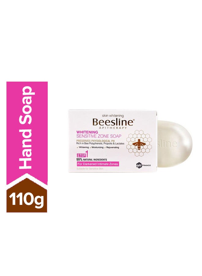 Beesline Whitening Sensitive Zone Soap White 110grams