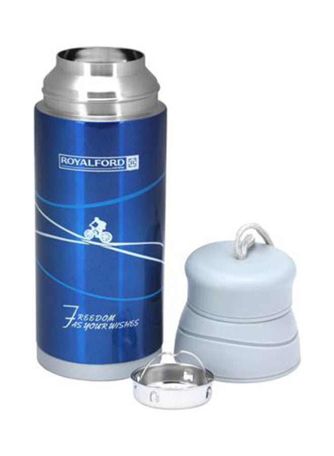 Royalford Attractive Vacuum Bottle Blue/Grey