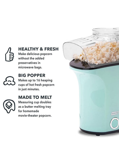 Dash Popcorn Popper Maker 8oz Green by Dash