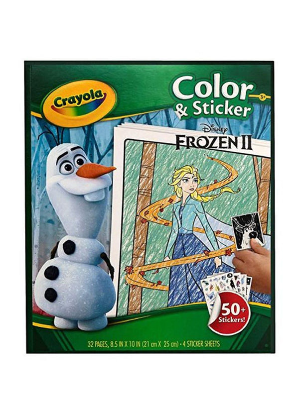 Crayola Color & Sticker, Frozen for Kids