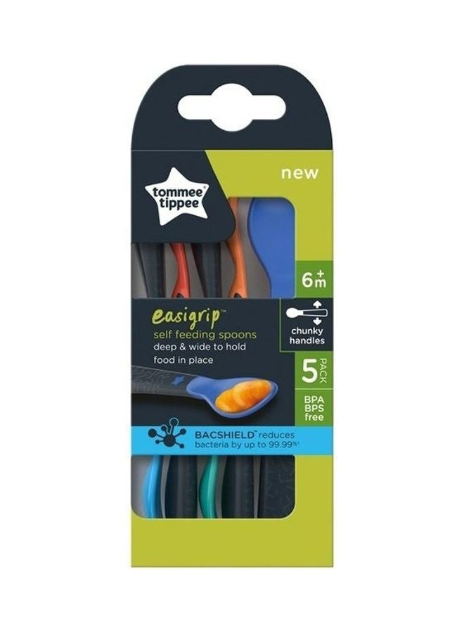 Tommee Tippee 5-Piece Easi Grip Spoon Set