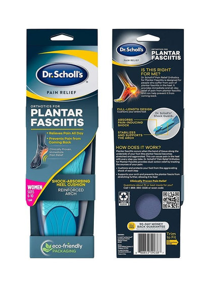 Dr. Scholl'S Pain Relief Orthotics for Plantar Fasciitis