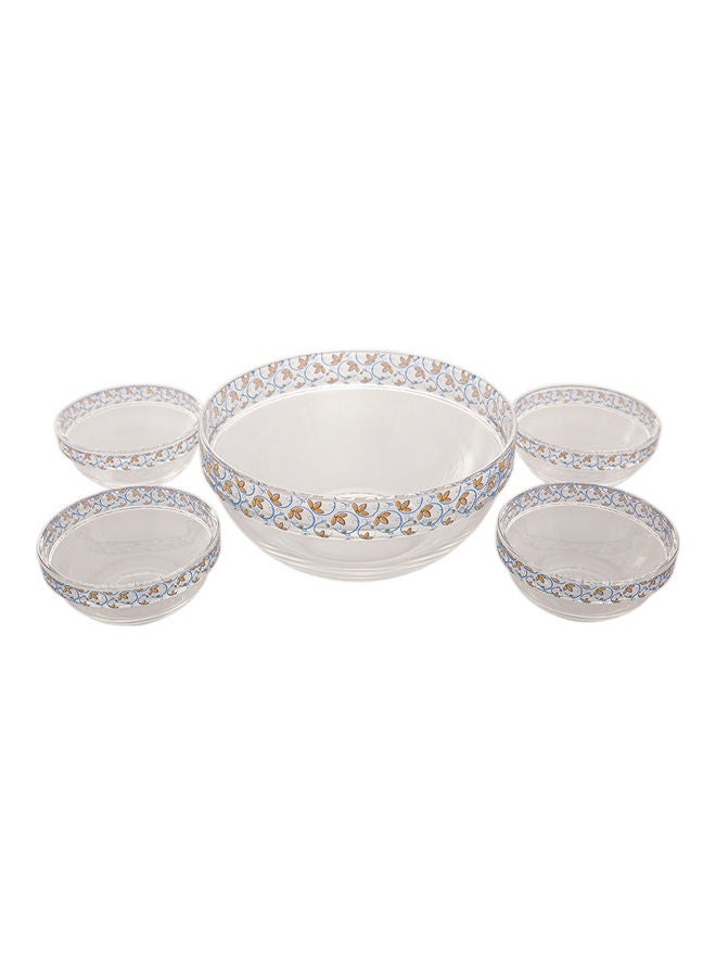Luminarc 5-Piece Bowl Set Clear