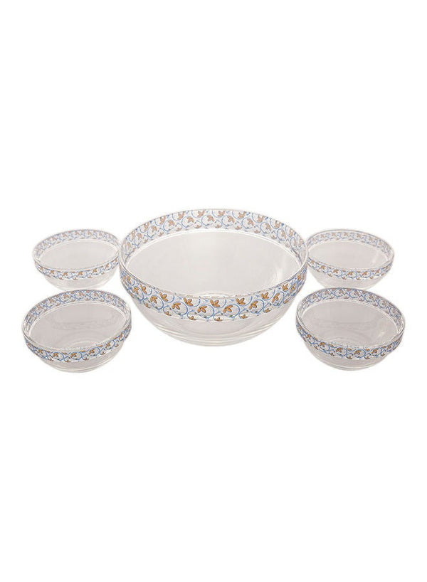 Luminarc 5-Piece Bowl Set Clear