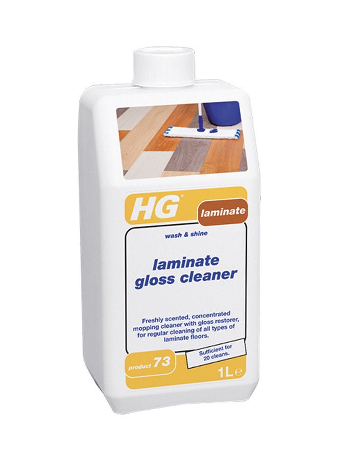 HG Laminate Gloss Cleaner White 1 Liter