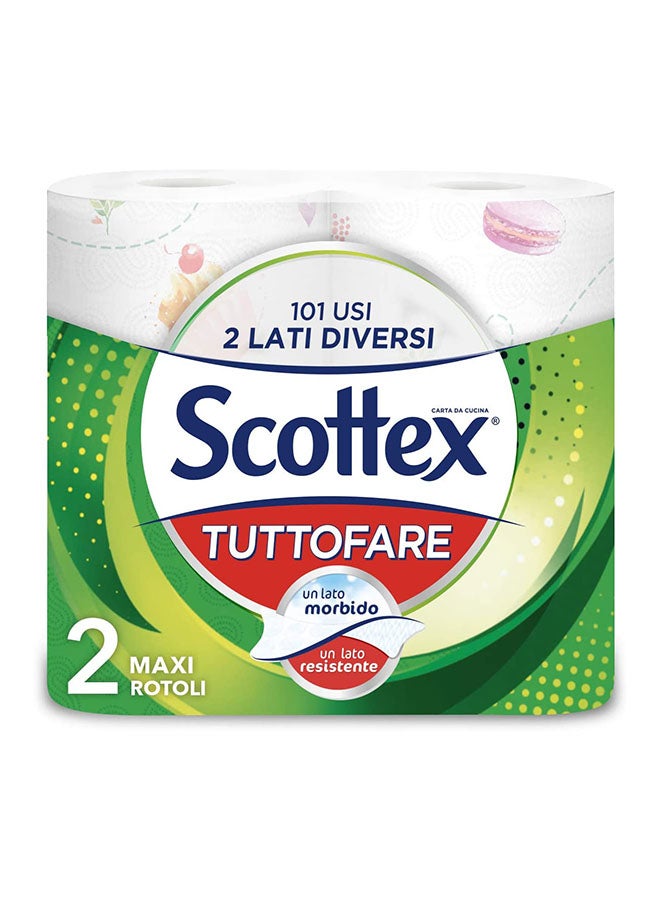 Scottex Kitchen Towel Tuttofare 2 Rolls - Premium Quality