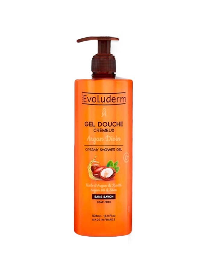 Evoluderm Argan Divin Creamy Shower Gel 500ml