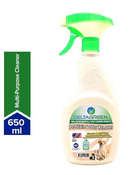 DELTA GREEN Pet Stain & Odor Remover 650ml
