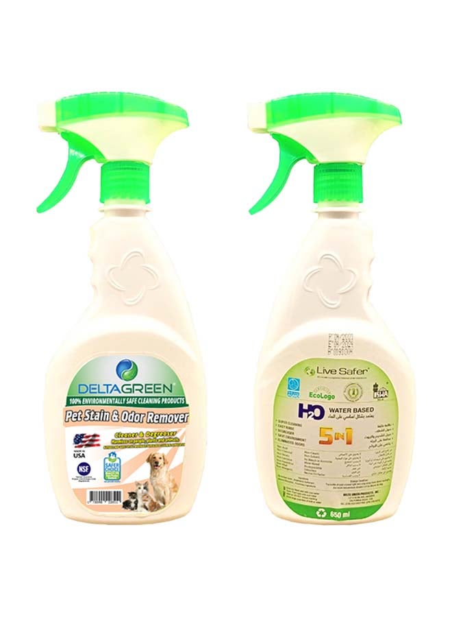DELTA GREEN Pet Stain & Odor Remover 650ml