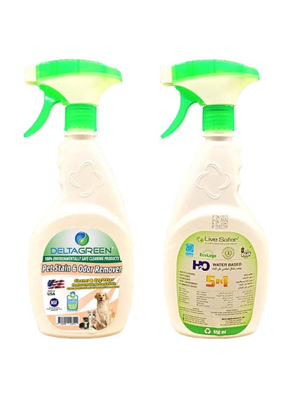 DELTA GREEN Pet Stain & Odor Remover 650ml