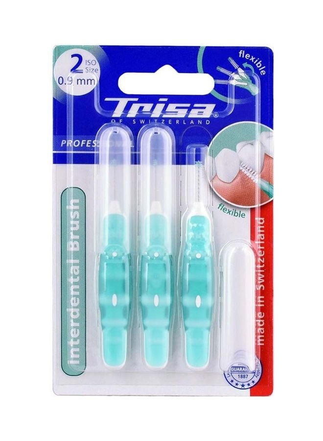 TRISA Interdental Brush Size 2 Green 0.9mm