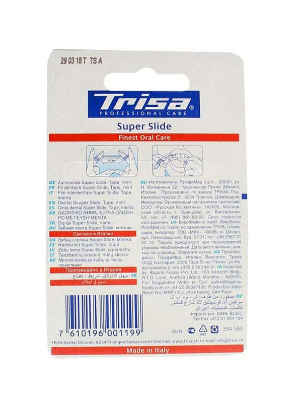 Trisa Super Slide Dental Tape - Premium Dental Care