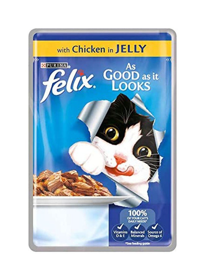 Felix Soft Food Chicken Multicolour 85 grams