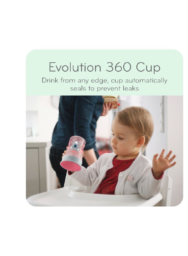 NUK Evolution Magic Cup for Independent Drinking