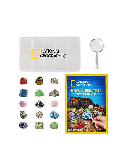 NATIONAL GEOGRAPHIC Rock + Mineral Starter Kit