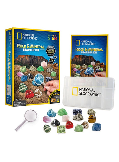 NATIONAL GEOGRAPHIC Rock + Mineral Starter Kit