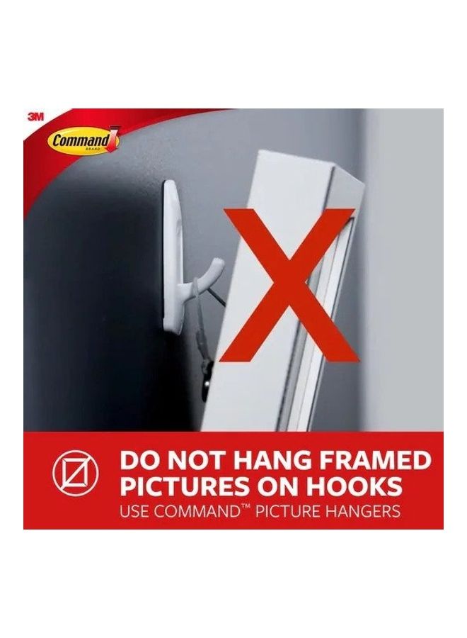Command Decoration Stainless Steel Hooks