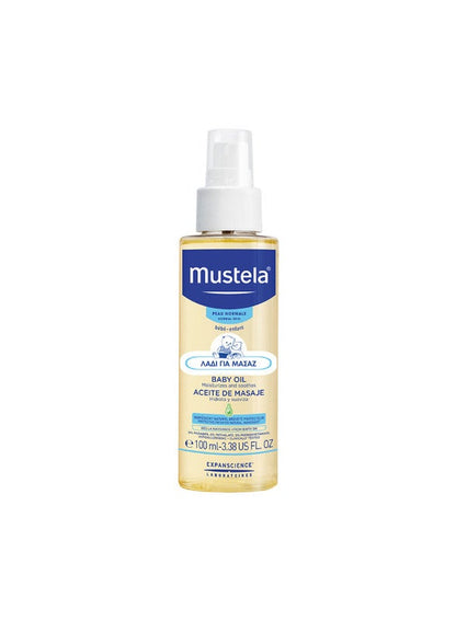 Mustela Bebe Massage Oil 100Ml - Mustela