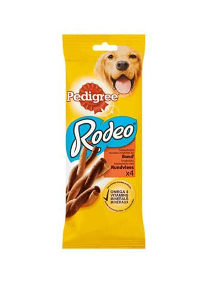 Pedigree Rodeo Tasty Beef Chewy Twists for Dogs