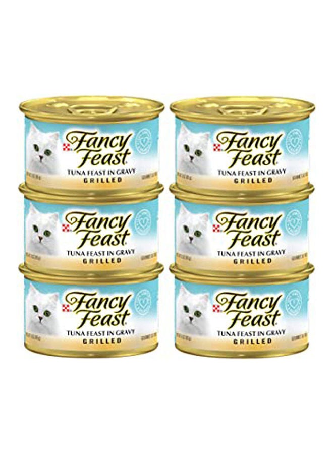 PURINA Fancy Feast Grilled Tuna Pack of 6 - 85g