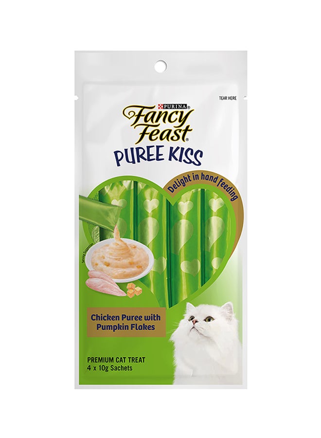 PURINA Fancy Feast Chicken Puree with Pumpkin Flakes