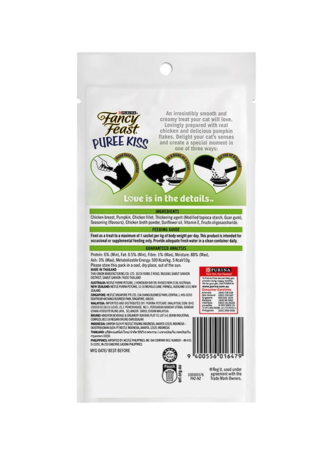 PURINA Fancy Feast Chicken Puree with Pumpkin Flakes