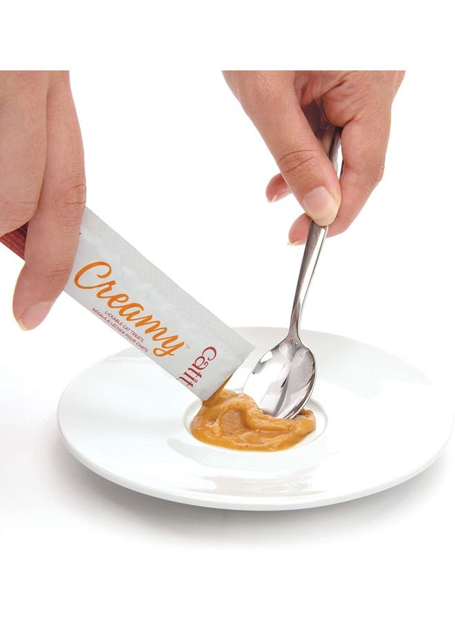 Catit Creamy Lickable Cat Treats - Tuna Flavor