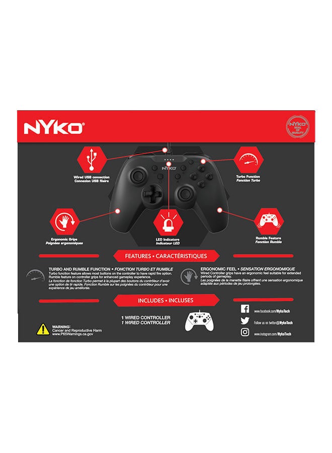 Nyko Prime Controller for Nintendo Switch - Wired