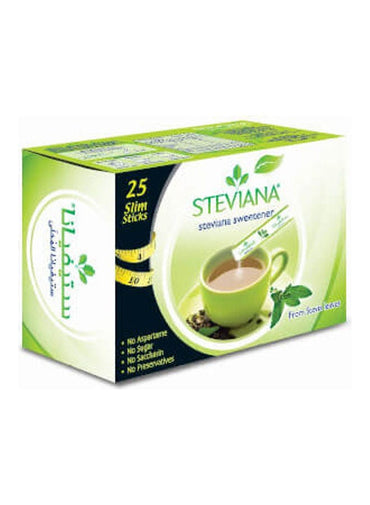 Steviana Sweetener Sticks 25 Pack
