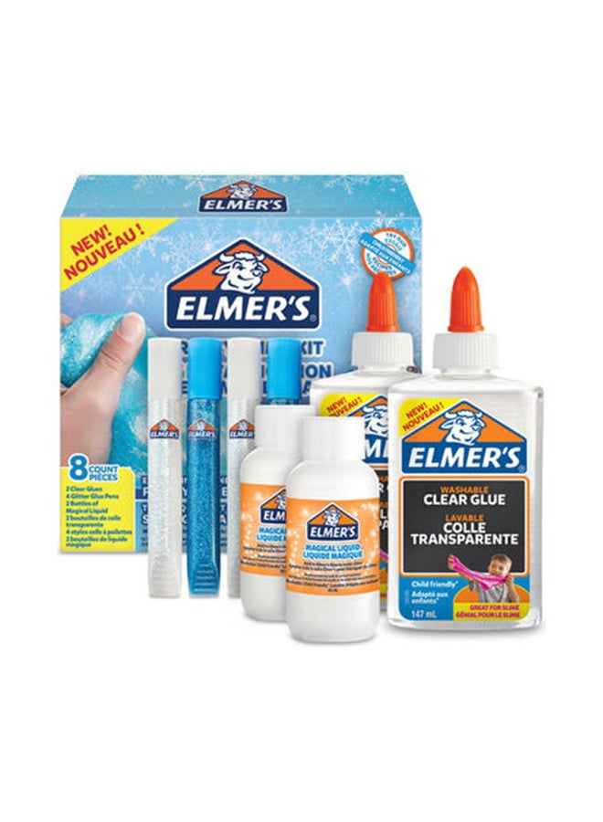 Frosty Slime Kit 8-Piece Set by Elmers
