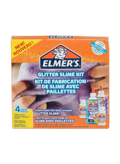 Elmers 4-Piece Glitter Slime Kit - Premium Fun