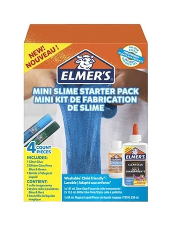 Elmers Mini Starter Slime Kit Green and Blue
