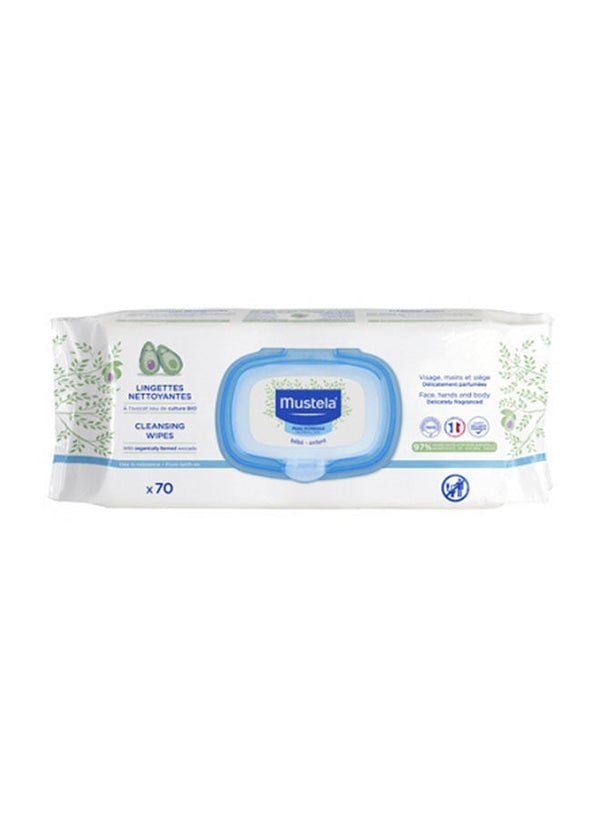 Mustela Avocado Cleansing Wipes - Pack of 1