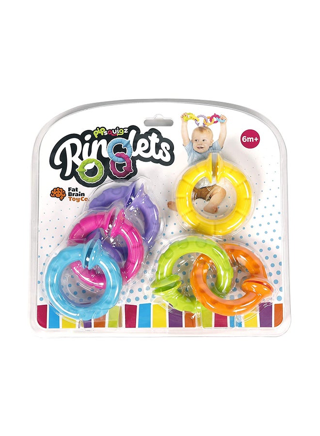 Fat Brain Toys Pipsquigz Ringlets Baby Toy