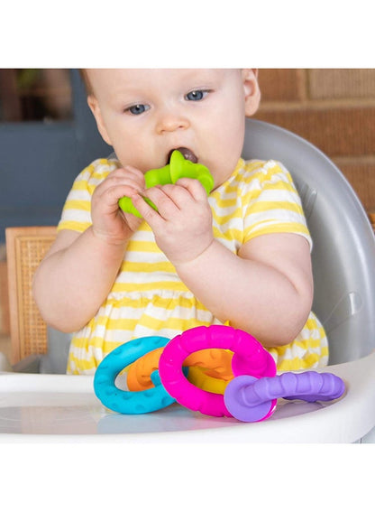 Fat Brain Toys Pipsquigz Ringlets Baby Toy