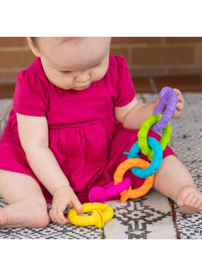 Fat Brain Toys Pipsquigz Ringlets Baby Toy