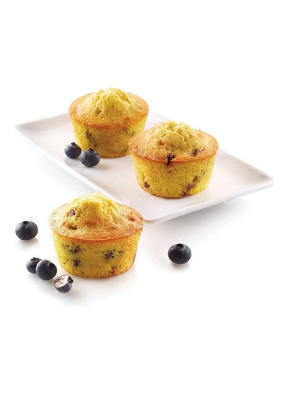 Silikomart Muffin Mould Red 33x18cm