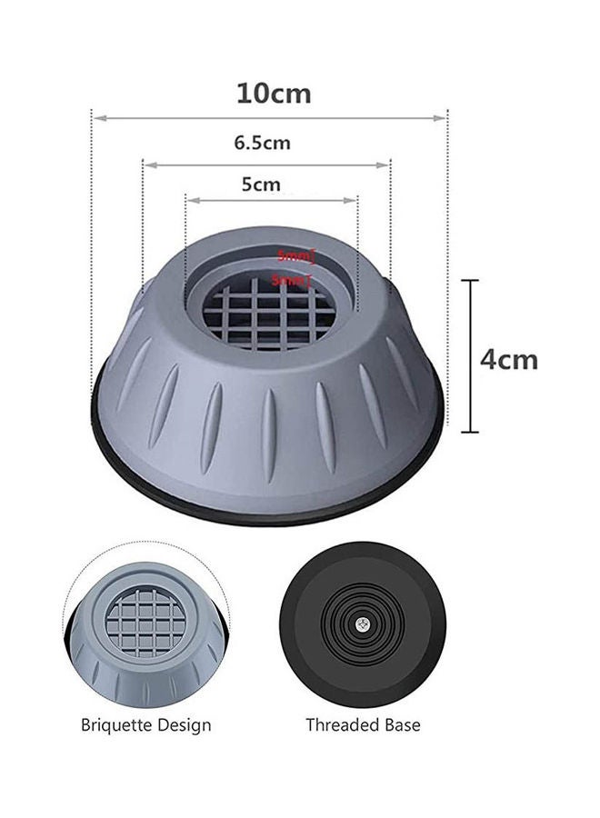 Anti-Vibration Washing Machine Foot Pads - Generic